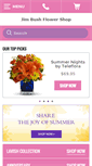 Mobile Screenshot of jimbushflowershop.com